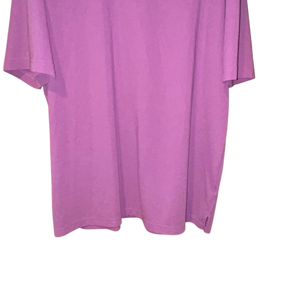 Grand Slam Performance Polo Shirt Men’s XXL Purple Golf Activewear Casual - Picture 6 of 7
